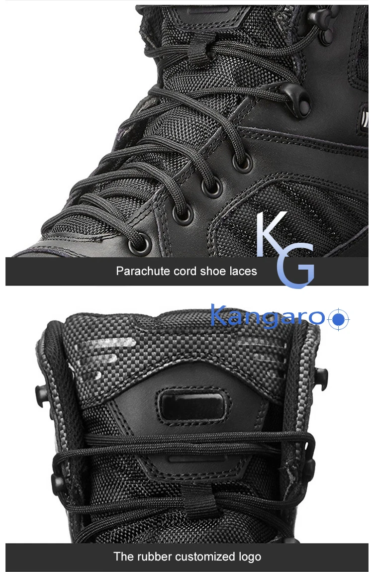 High Quality German Troops Equipment Army Tactical Combat Boots Military
