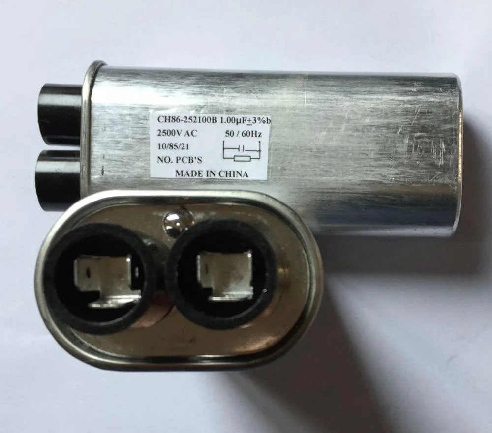 
microwave oven capacitor 1.00uF 2500VAC 