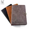 leather trim PU imitation leather belt magnetic buckle notebook for business meeting note