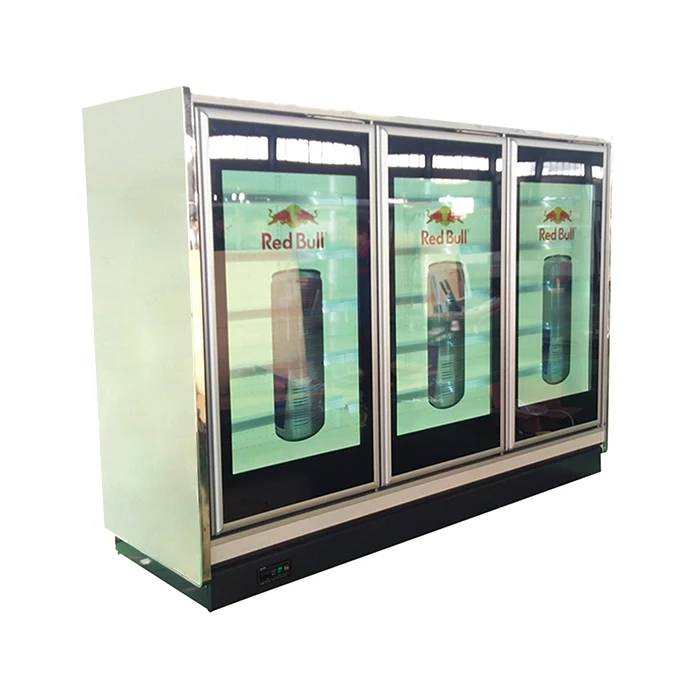 Hot Selling Transparent LCD Refrigerator Glass Door