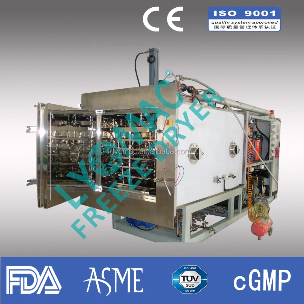 
100kg/liter Freeze dryer for pharmaceutical /freeze drying/Lyophilizer 
