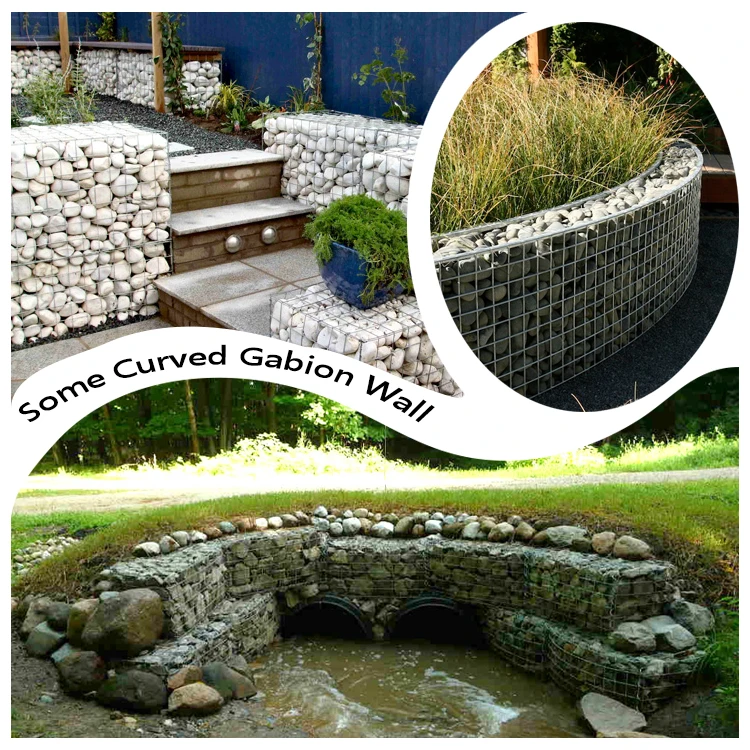 Stainless Steel Welded Gabion Box/galvanized Wire Mesh Gabion Basket 2m