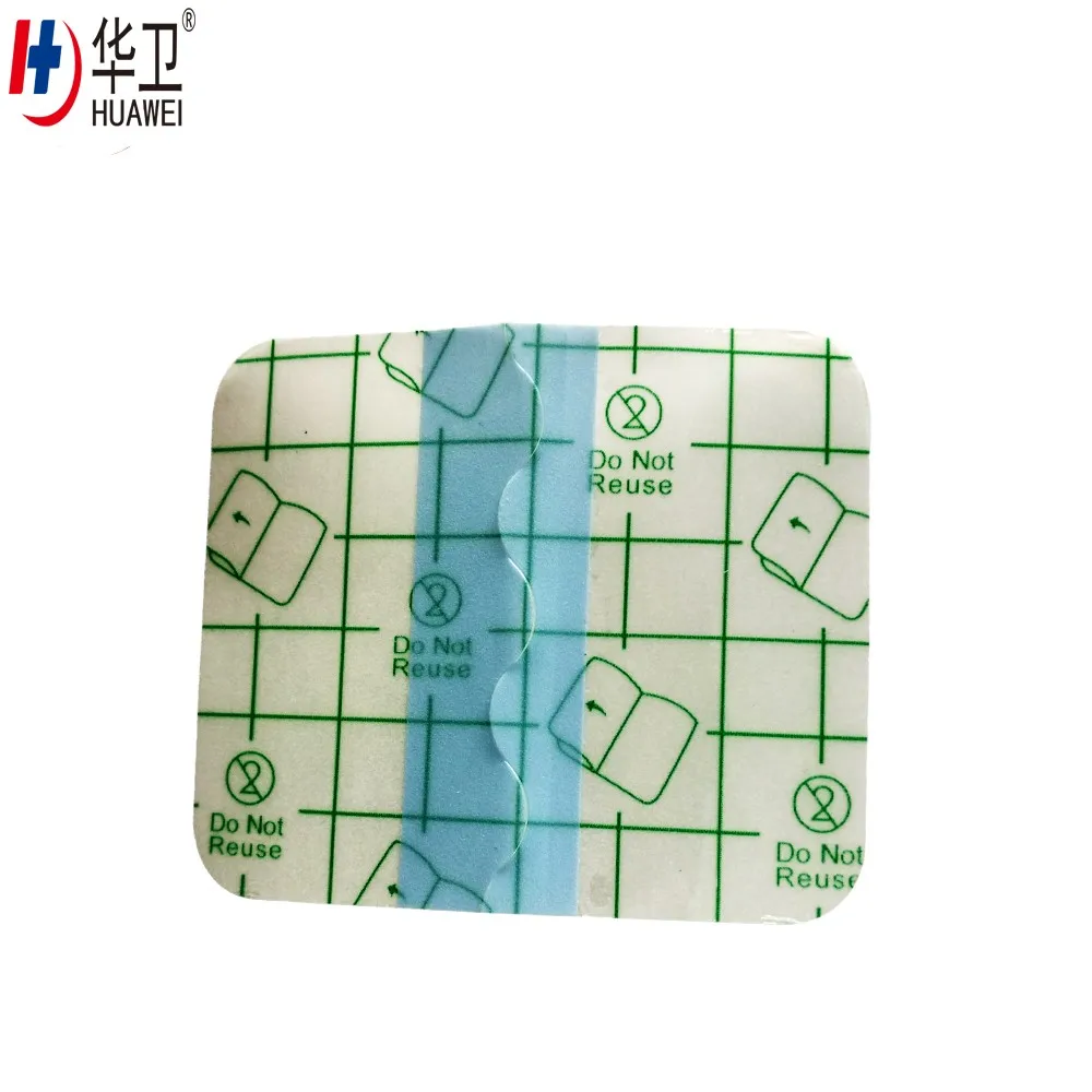 PU film I.V needle micropore transparent fixing dressing 6*7cm