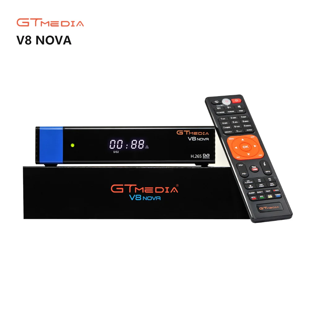Gtmedia V8 Nova Blue Receptor De Tv Dvb-s2 Universal 