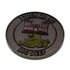custom china suppliers cheep Dig Deep Black nickel metal game coins