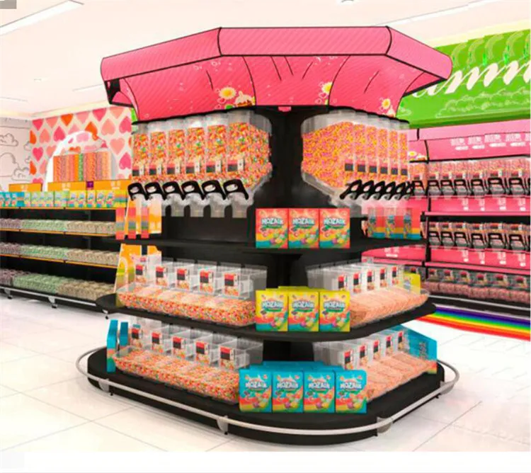 Candy Display Shelves Retail Store Candy Shelf Display Rack - Buy Candy ...