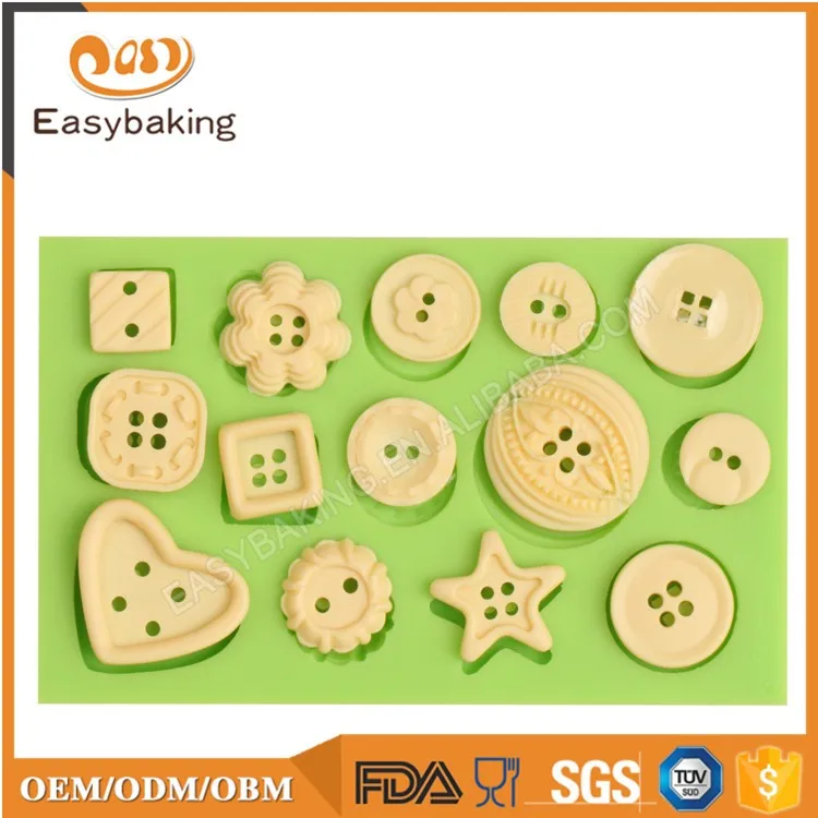 ES-1724 Fondant Mould Silicone Molds for Cake Decorating