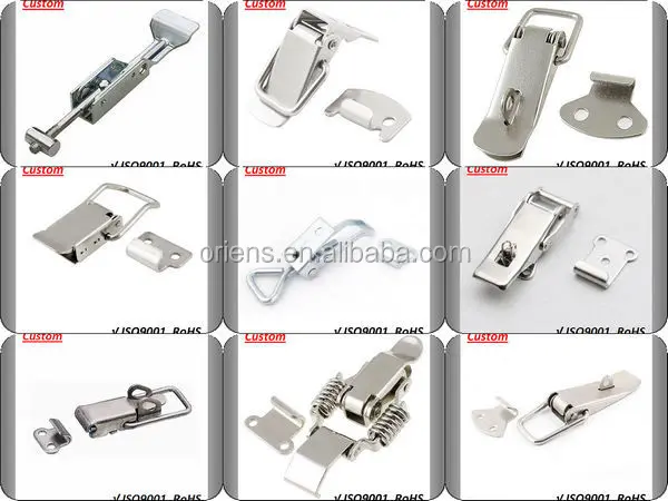 1pcs Latch Catch Stainless Steel Cabinet Boxes Handle Clamp Toggle New Hasp W4B0