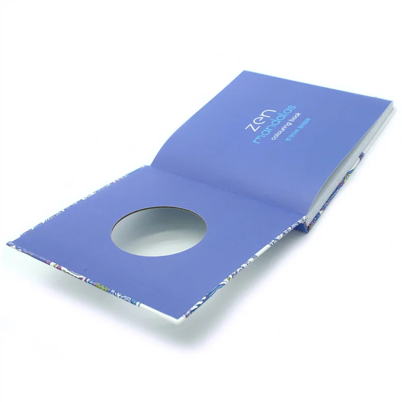 Customized Hardcover Perforated Pages Coloring Book Printing Services