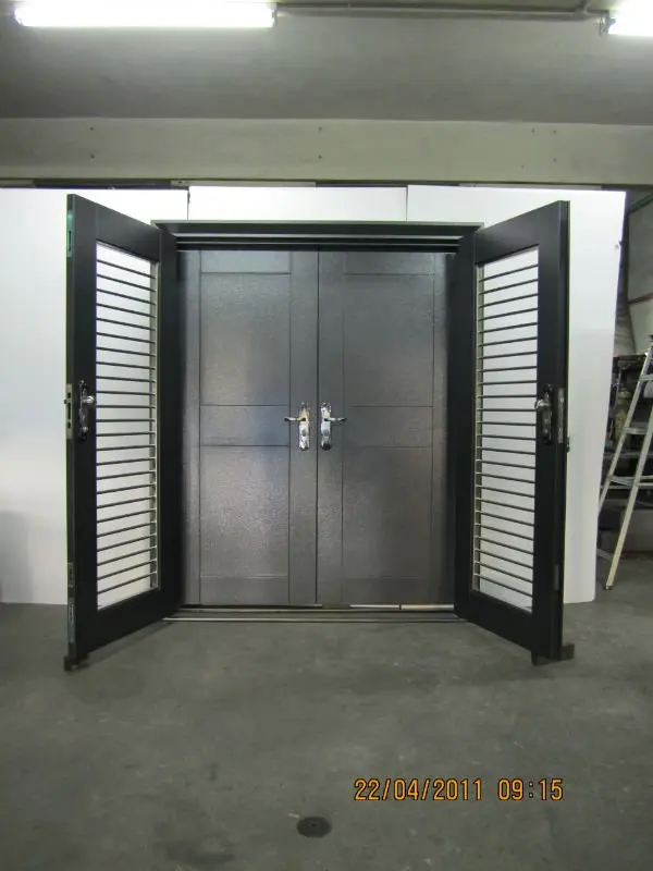 Double Layer Security Door Buy Security Door Product On Alibaba