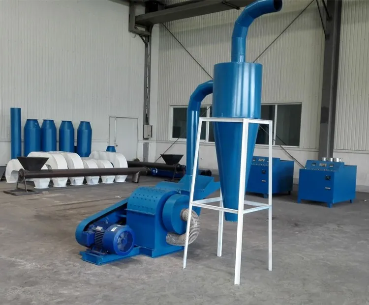 Factory Supply Coconut Shell Charcoal Crusher Machine/wood Hammer Mill