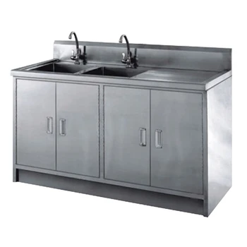 Bs 583 Stainless Steel Hospital Used Hand Washing Sink Cabinet Bs 583 Stainless Steel Hospital Used