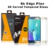 9 Years Supply anti-smudge 2.5D 9H Mobile/Cell Phone LCD monitor glass tempered screen protector for Samsung galaxy s6 edge plus