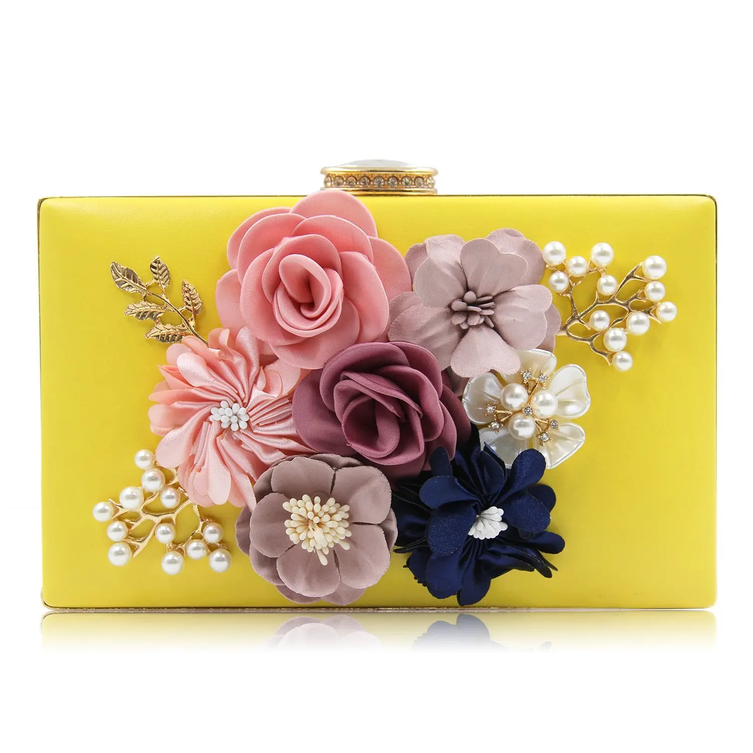GIOVANIOR Mandala Round Lace Womens Clutch Purses Organizer And Handbags Zip Around Wallet