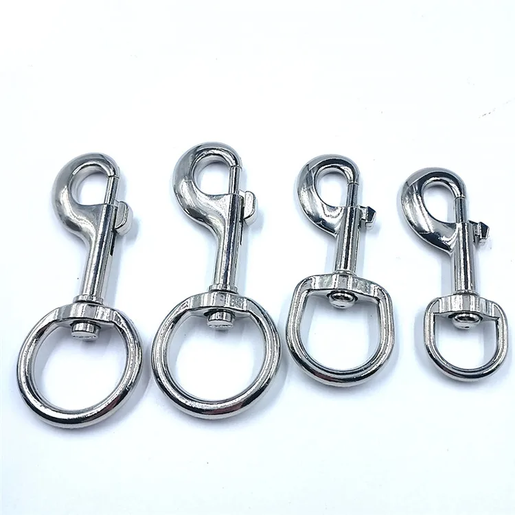 BT-K69A-5 Zinc Alloy Silver Pet Carabiner Dog Leash Carabiner Bolt Snaps Good Quality Dog Shape Holder with Metal Carabiner