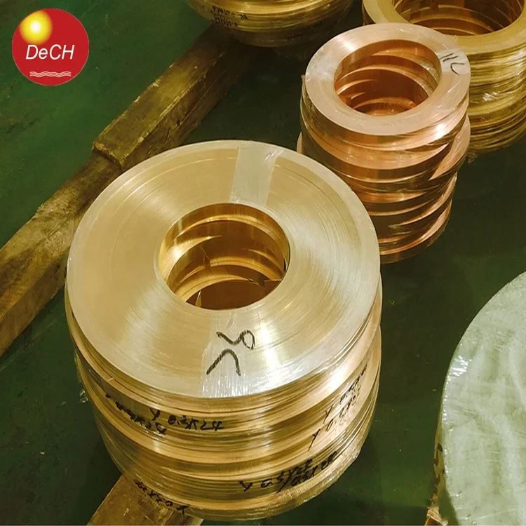 Jis Astm Standard Yellow C2680 Flexible Brass Strip / Foil / Coil For