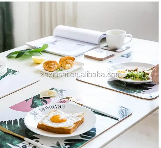 Wholesale Hardboard Cork Backed Mdf Blank Sublimation Placemats Buy Sublimation Placemats Mdf Placemat Set Hardboard Cork Backed Placemat Product On Alibaba Com