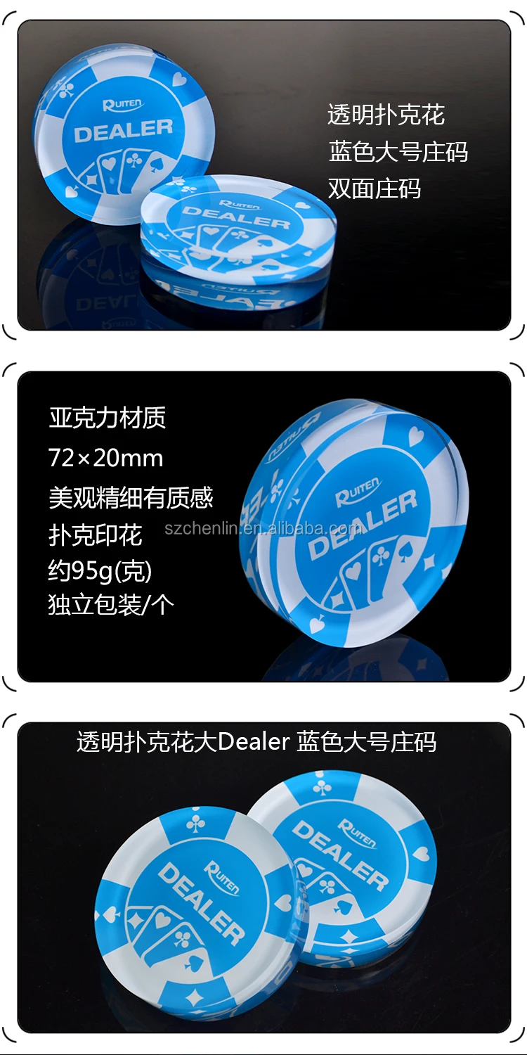 dealer button wholesale 50MM