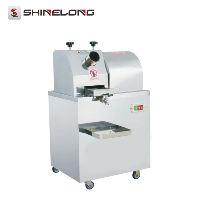 Commercial Stainless Steel Electric Sugar Cane Juicer Machine Good