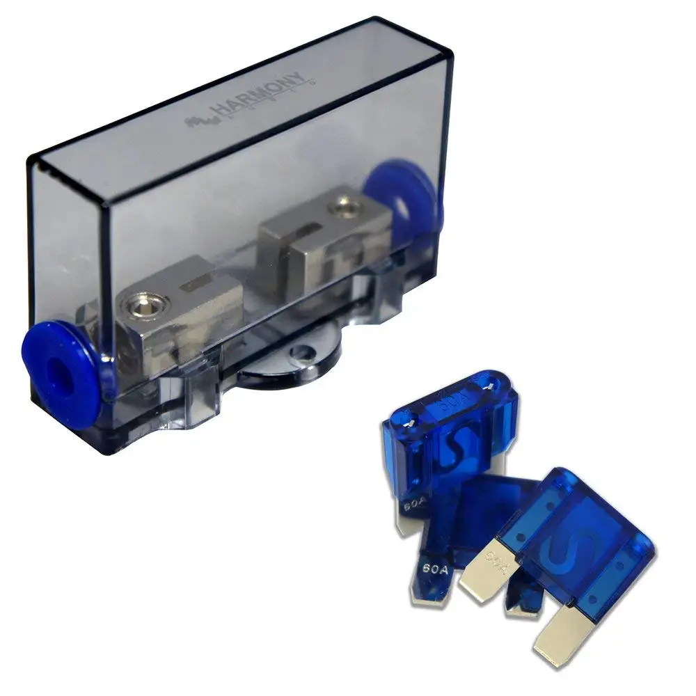 Boat Marine Stereo AGU Fuseholder /& 30 Amp Fuses Harmony Audio HA-AGUFH Car
