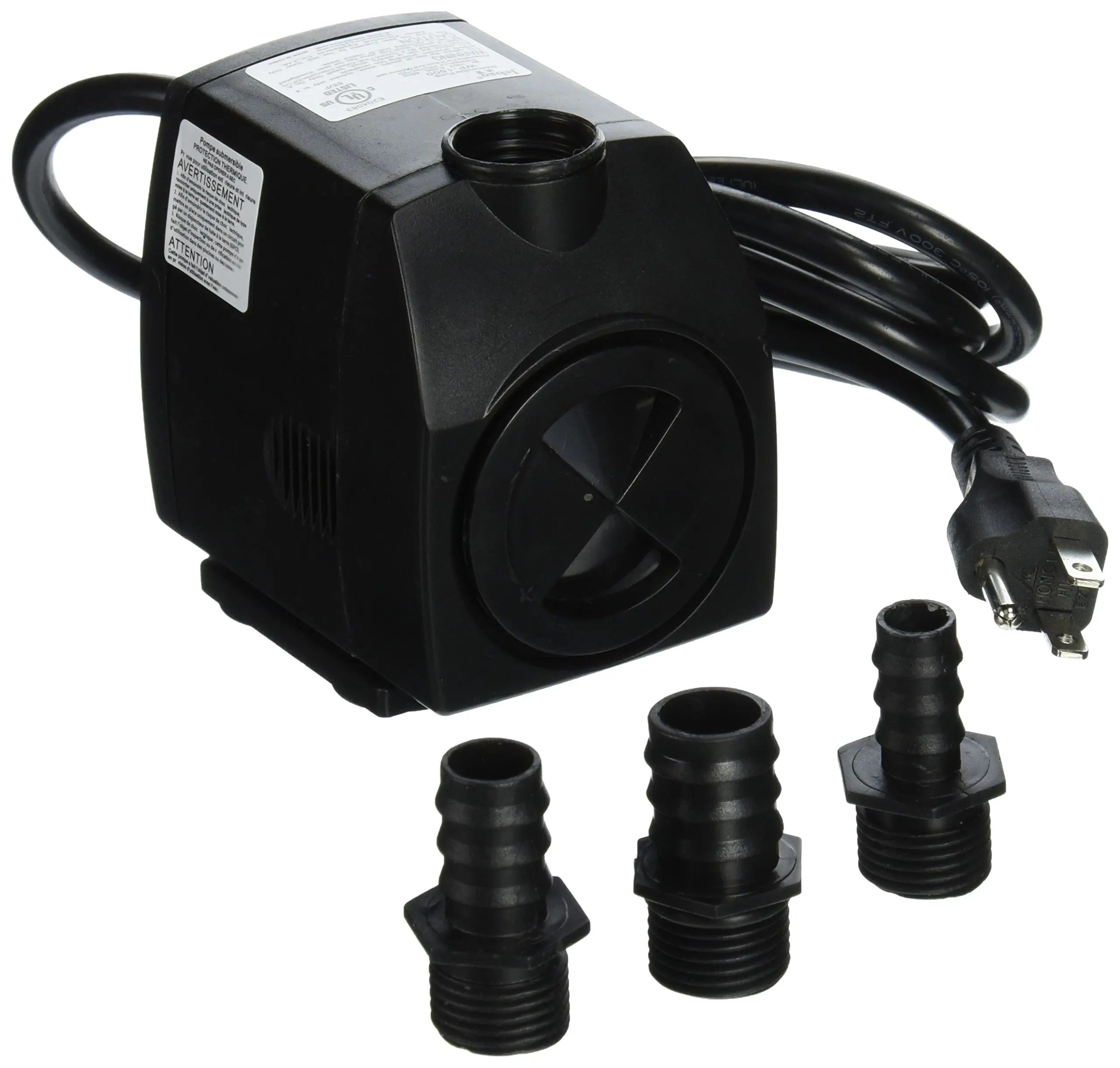 Jebao WP1500 Submersible, Hydroponics, Aquaponics, Fountain Pump 400gph, 25w