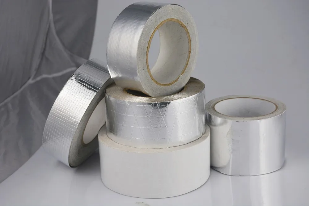 Adhesive Glass Fiber Reinforced Aluminum Foil Tape Buy Glass Fiber