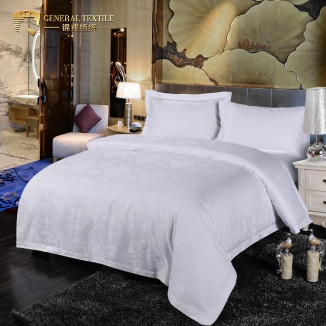 cheap price 250tc combed cotton bedlinen hotel textile bedding