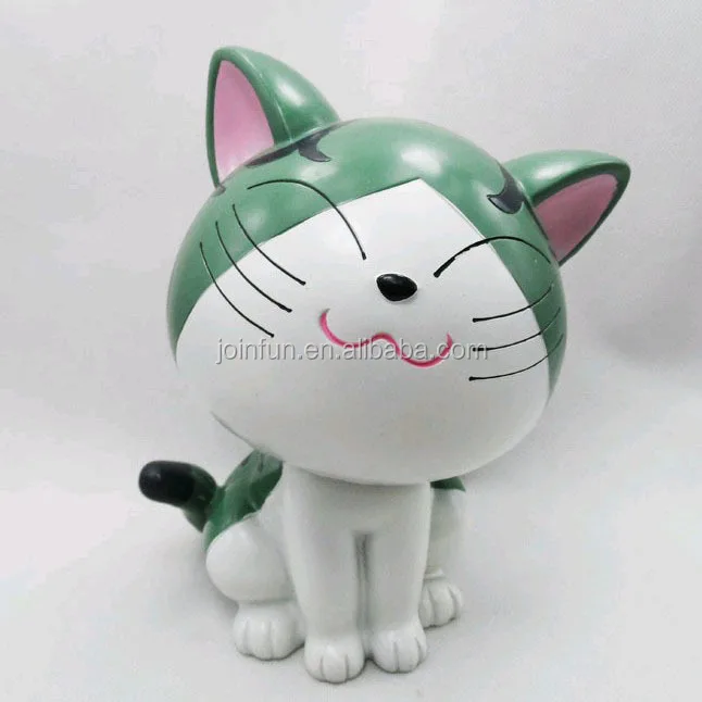 3d Kucing Kartun Gambar Kustom Vinyl Kartun Gambar Kucing Mainan 