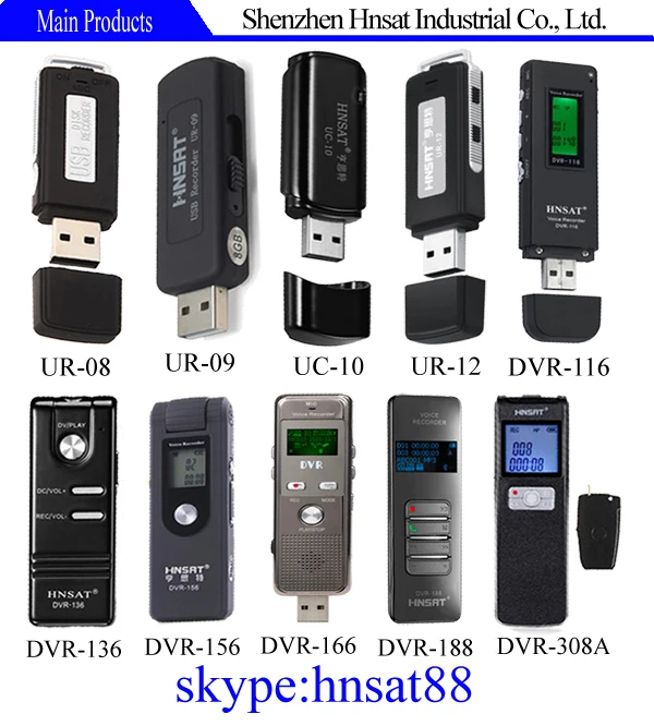 The new arrivals voice recorder spy equipment device long time working time