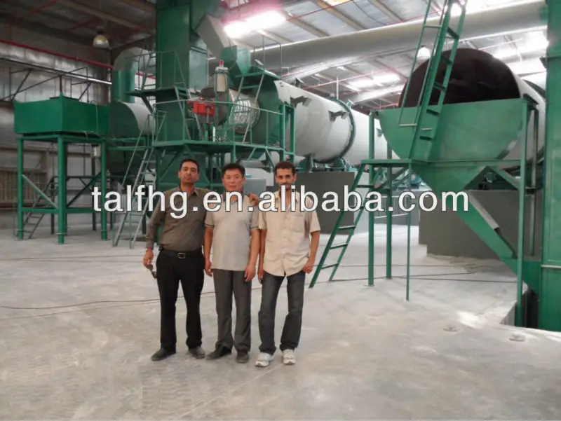 Organic-inorganic Fertilizer Equipments Line in Saudi Arabia