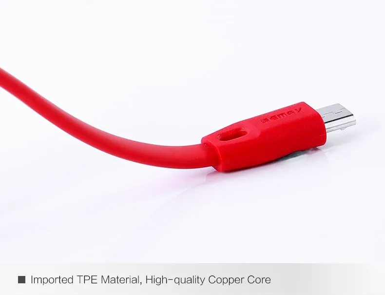 Remax fast charging micro usb data cable for android mobile phone