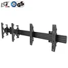 Multi Screens Digital Menu Board Support TV Video Wall Bracket With Push Out Bracket Arm