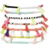 Zooying Colorful Tassel Seedbeads Stacking Bracelet