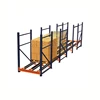 Gravity roller rack carton flow system systems