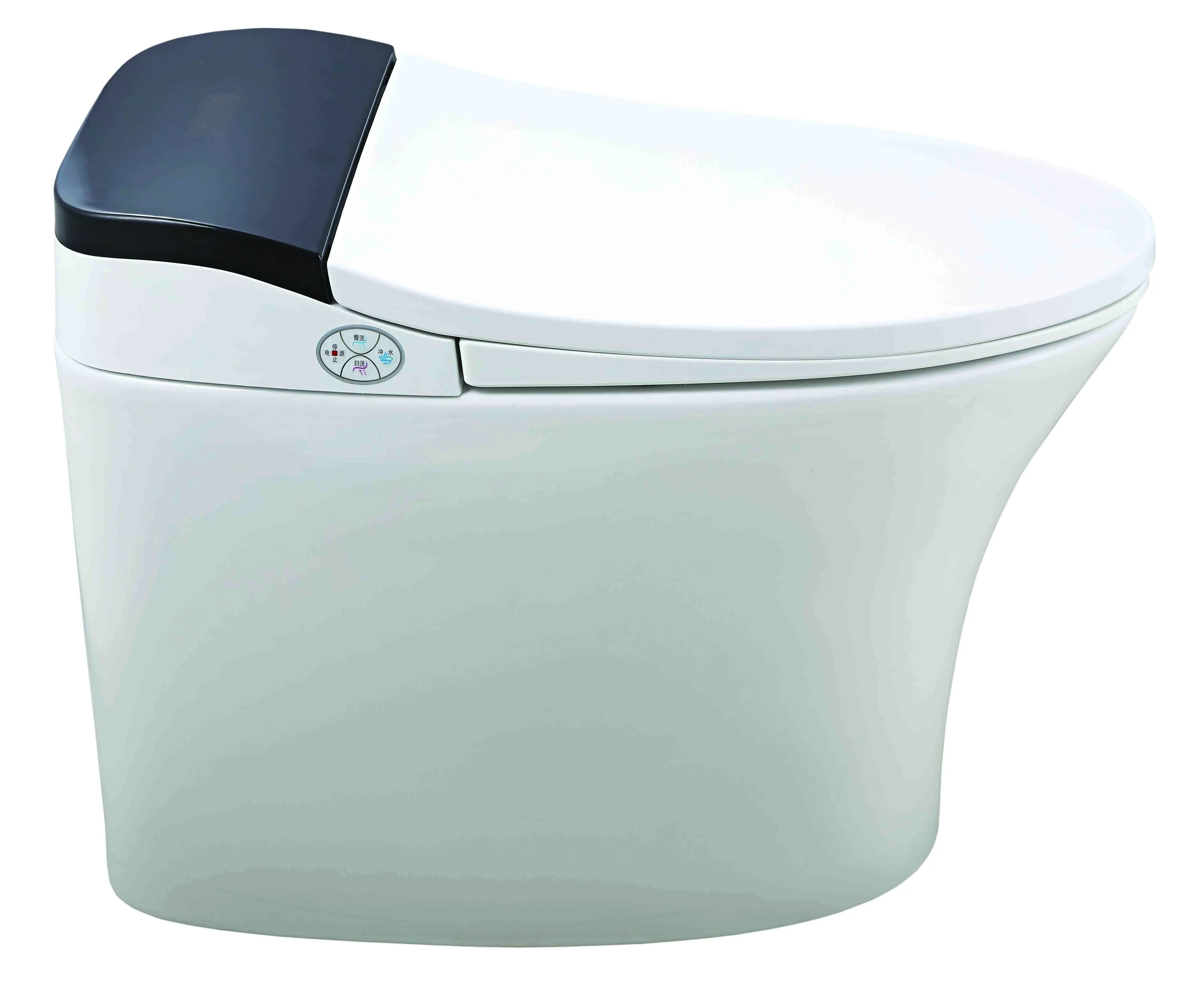 Factory  intelligent automatic flush tankless auto smart toilet
