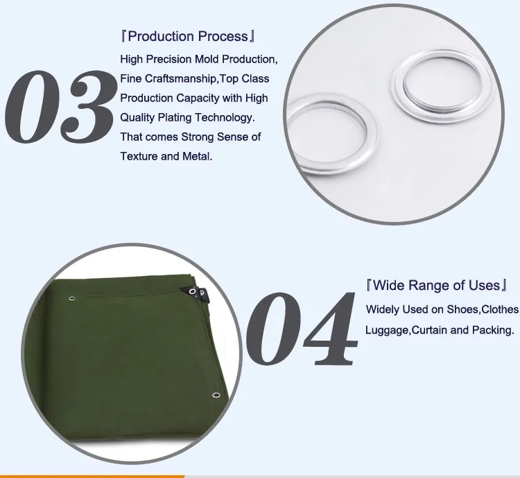 Inner Size 50mm Curtain Eyelet And Grommet Bm10562 Buy Metal Eyelets