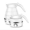Mini portable silicone folding kettle / home travel electric kettle corrosion resistant easy to accommodate