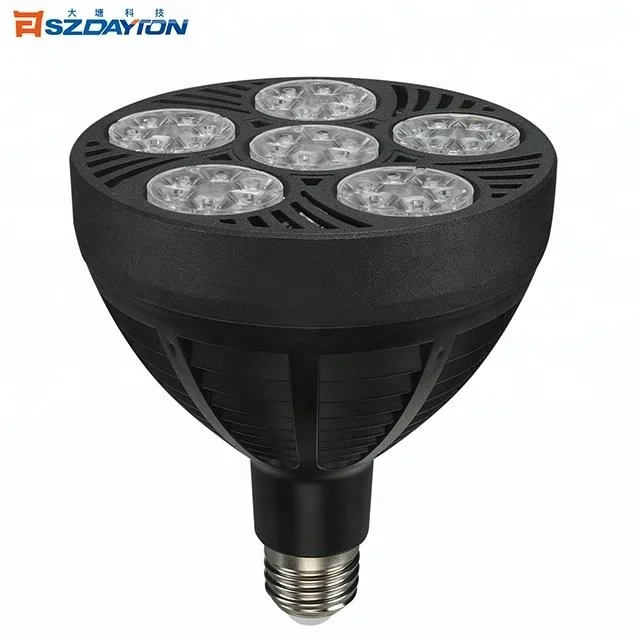 Jewelry lighting base E27 E26 B22 Cool white 5000K 10000K  60W 50W 45W dimmable/Non-dim LED PAR38 Spotlight