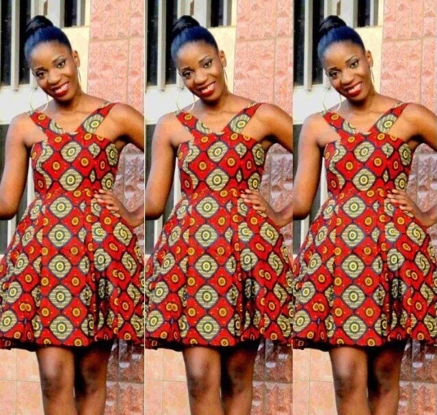 latest kitenge short dresses designs