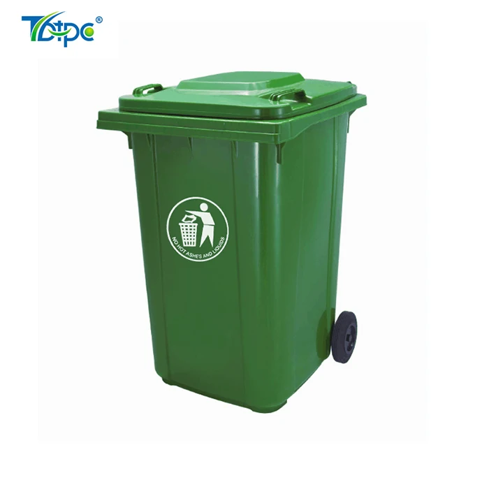 360 L Outdoor 96 Gallon Trash Can Recycling Station Dumpster - Buy 96 ...