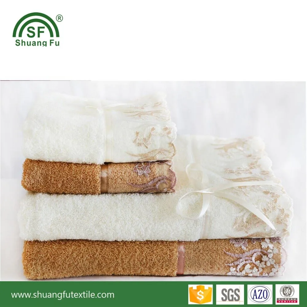 2016 100 Cotton 21 Bath Towel Set Face Towel & Hand Towel Made In