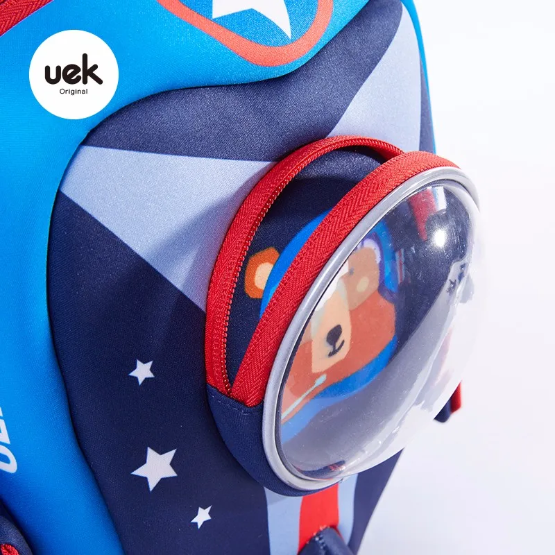 UEK Plane Kids Backpack (Blue)