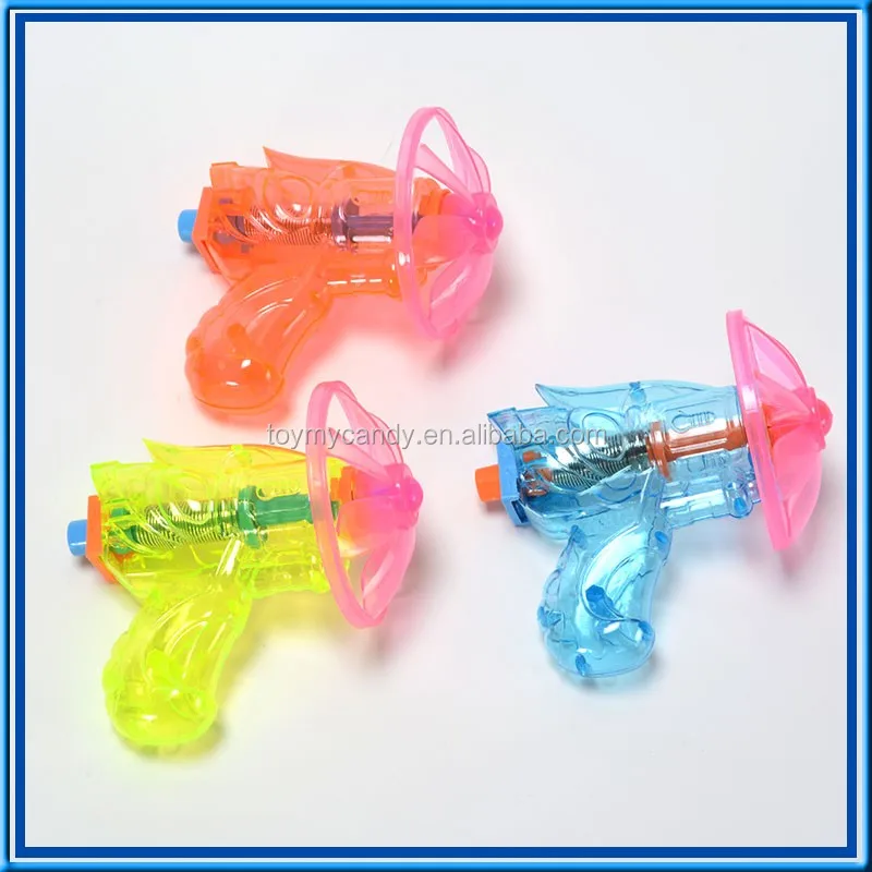 Super Wind Up Flying Saucer Disc Ufo Gun Toy With Sweet Candy Buy Wind Up Flying Saucer,Flying