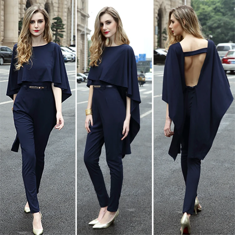 womens navy jumpsuit uk