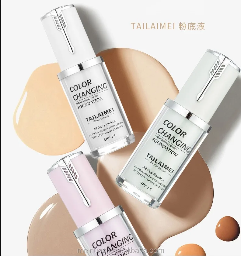 40 Ml Tlm 3 Color Makeup Coverage Base Cosmetics Primer Temperature