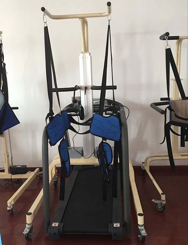 Exercise Training Electric Hanging Belt Gait Treadmill Training