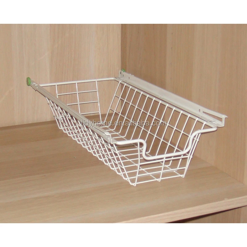 Powder Coated Wardrobe Wire Basket Drawer Buy Wardrobe Wire