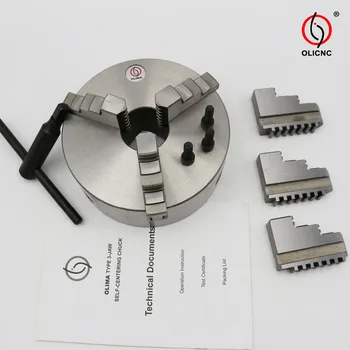 Olima 3 Jaw Lathe Scroll Chuck 5 Self Centering Lathe Chucks Olima 3 Jaw Lathe Scroll Chuck 5 Self Centering Lathe Chucks