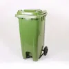 Plastic garbage trash bin 120L/Garbage Trash can/waste rubbish bin Plastic pedal dust