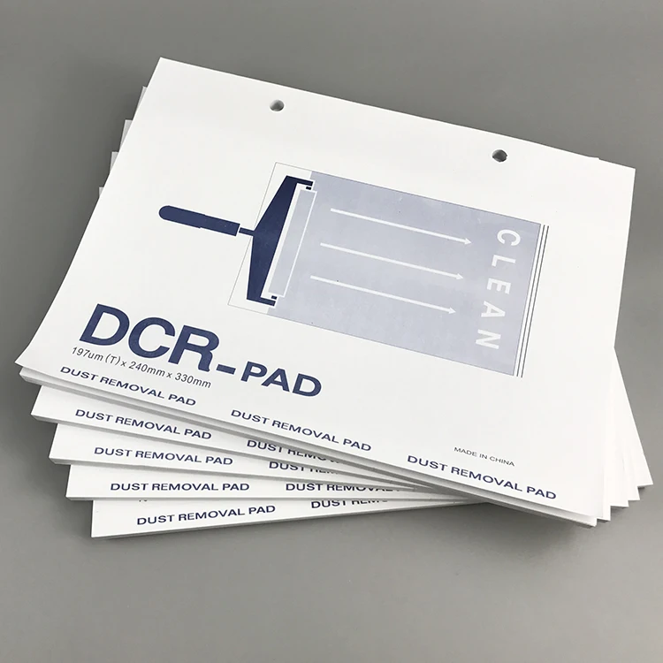 Removable 24x33cm Cleanroom Dcr Pad Sticky Pad For Dust Removal Buy